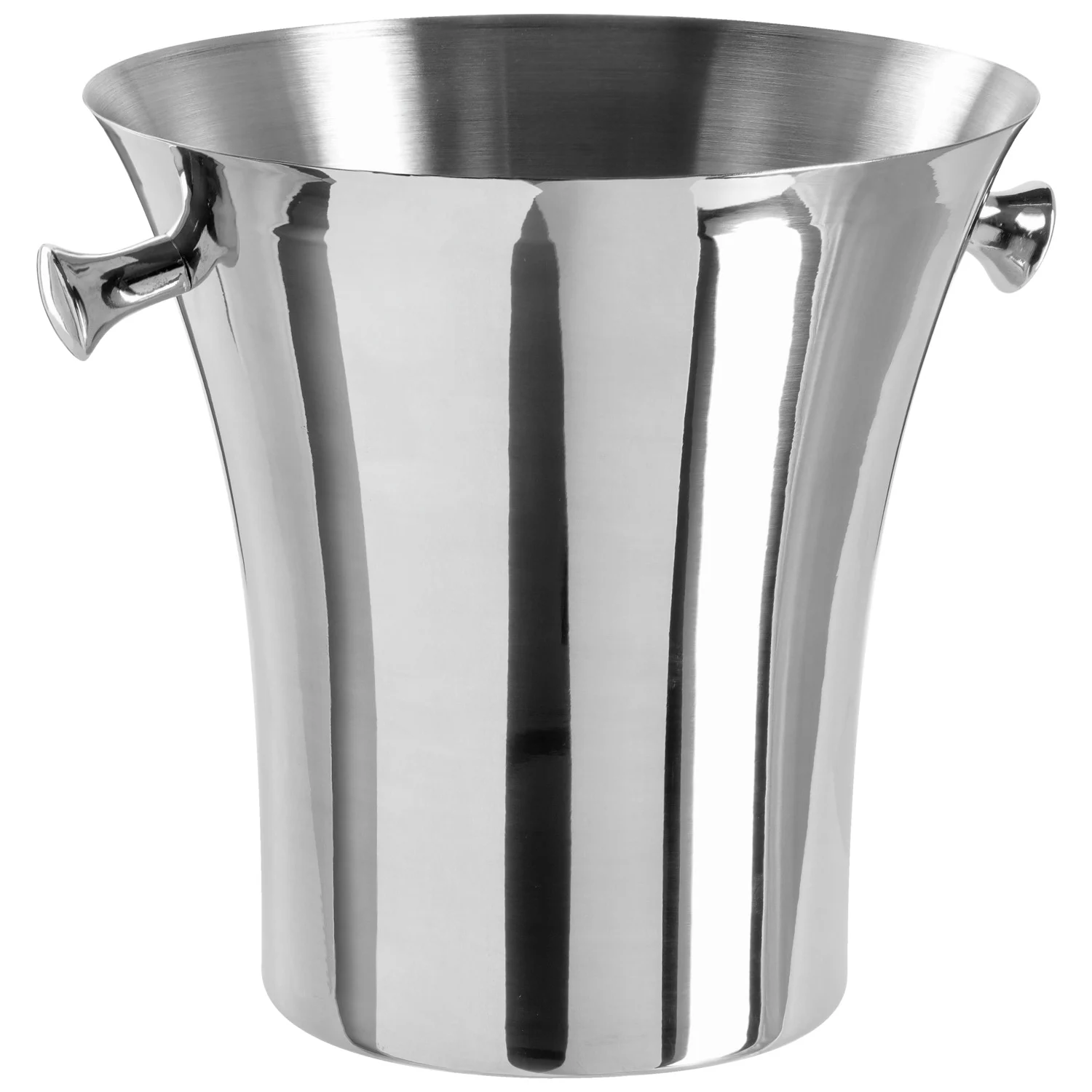 Seau à Champagne Inox Double Paroi avec Présentoir